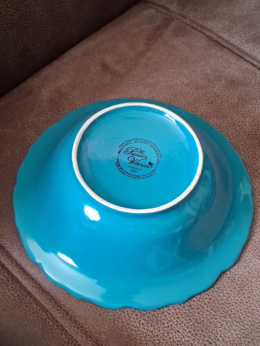 The Pioneer Woman Isabelle Teal Salad/Cereal Bowl - Home Dining